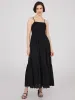 Eyelet Tiered Spaghetti Strap Maxi Dress sold by Suzy Shier