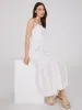 Eyelet Tiered Spaghetti Strap Maxi Dress sold by Suzy Shier