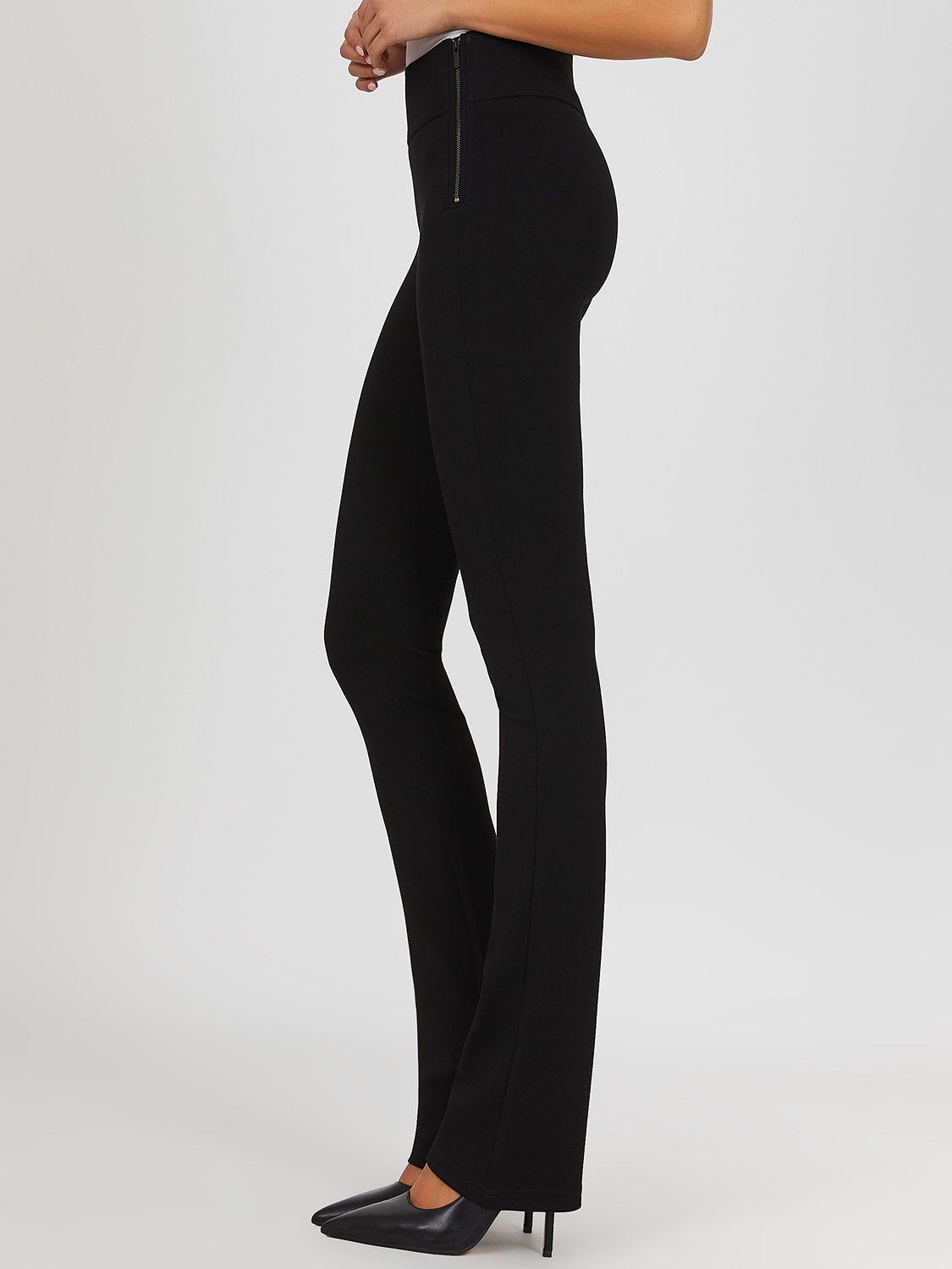 Wide Waist Flare Knit Pant sold by Suzy Shier product image thumbnail 3