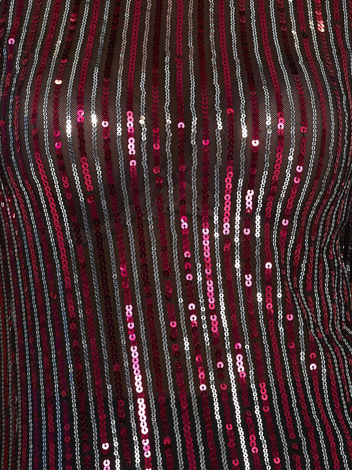 Sequin Mesh Party Top sold by Suzy Shier product image thumbnail 6