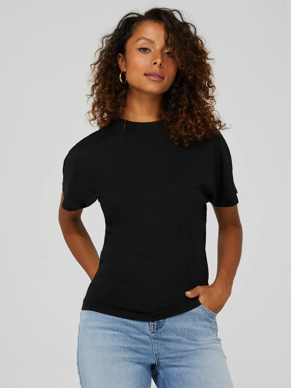 Dolman Sleeve Jersey T-Shirt sold by Suzy Shier product image thumbnail 5