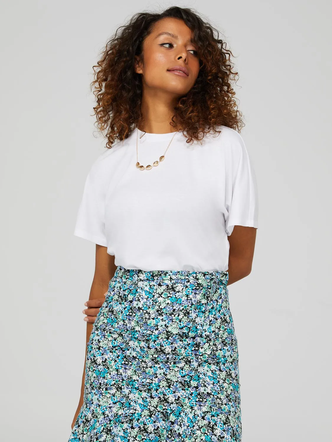 Dolman Sleeve Jersey T-Shirt sold by Suzy Shier