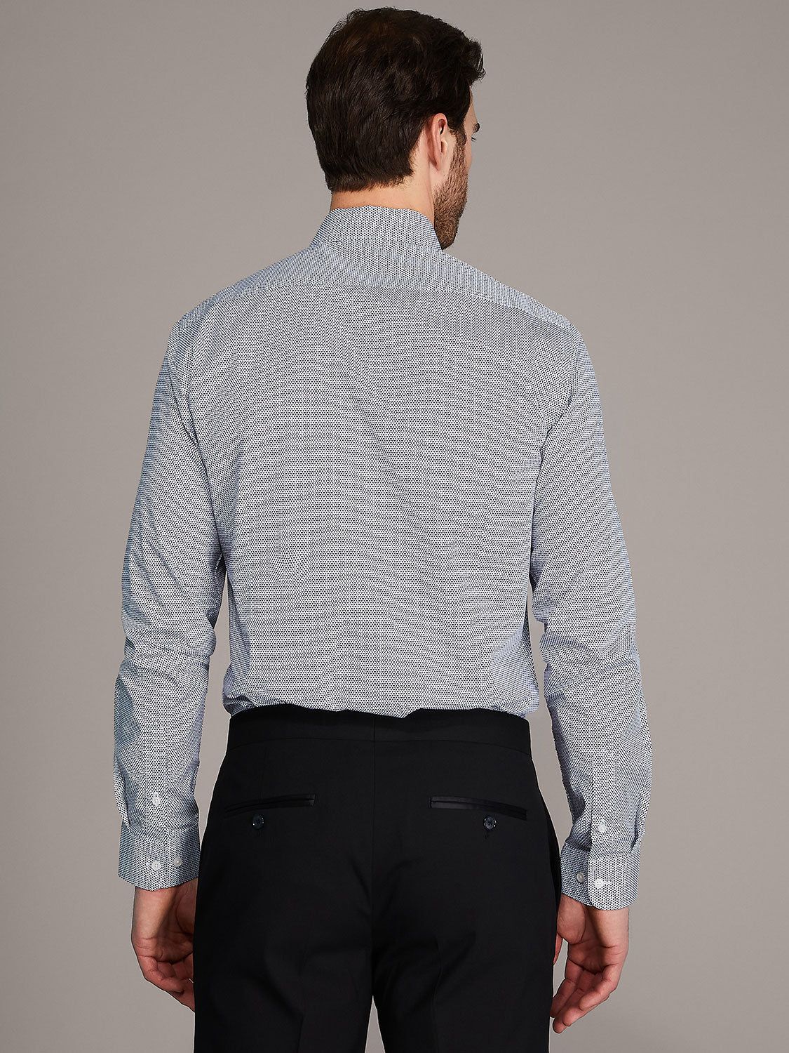 Geometric Printed Slim Fit Dress Shirt sold by Suzy Shier product image thumbnail 2