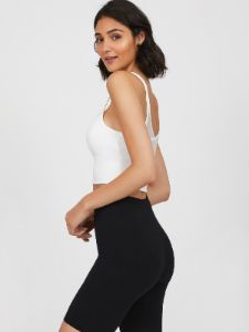 Padded Cross Back Sports Bra sold by Suzy Shier