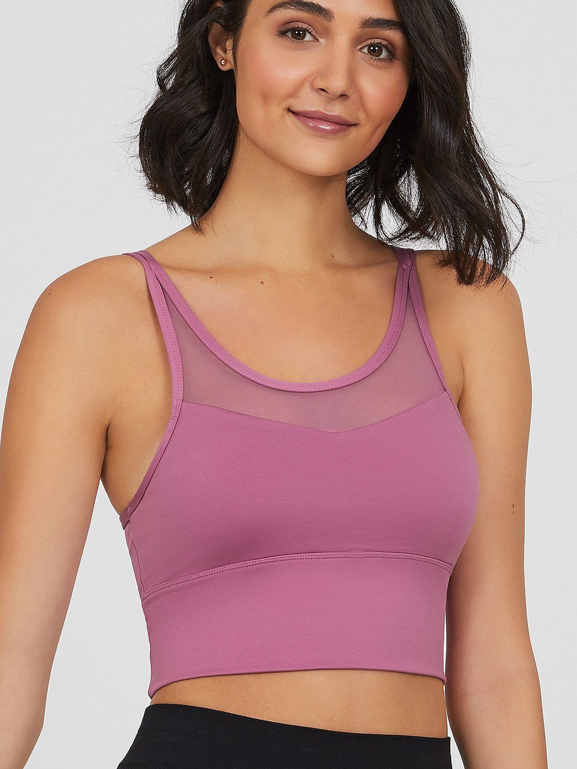 Padded Cross Back Sports Bra sold by Suzy Shier product image thumbnail 12