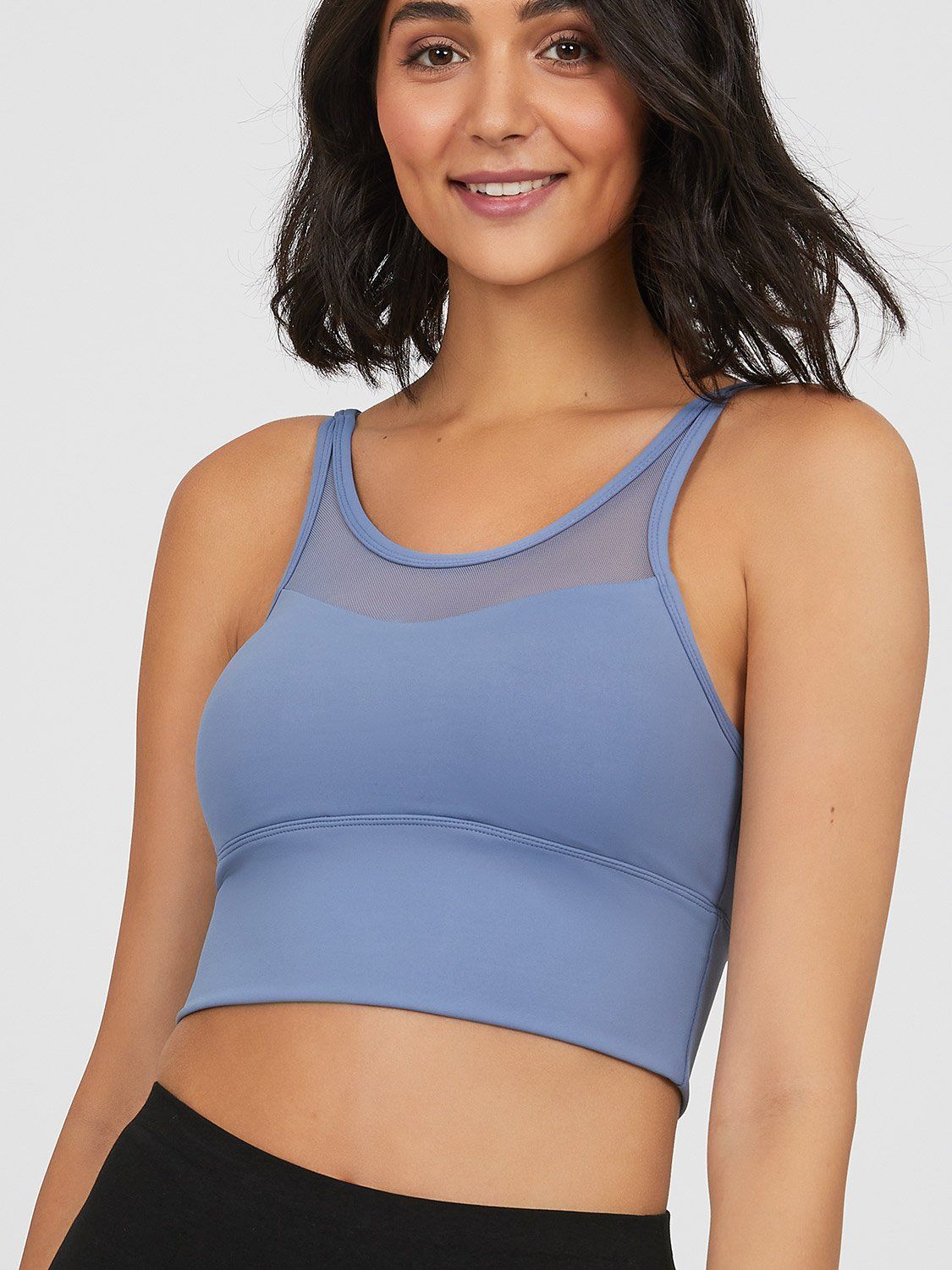 Padded Cross Back Sports Bra sold by Suzy Shier product image thumbnail 13