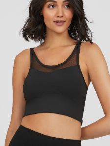 Padded Cross Back Sports Bra sold by Suzy Shier