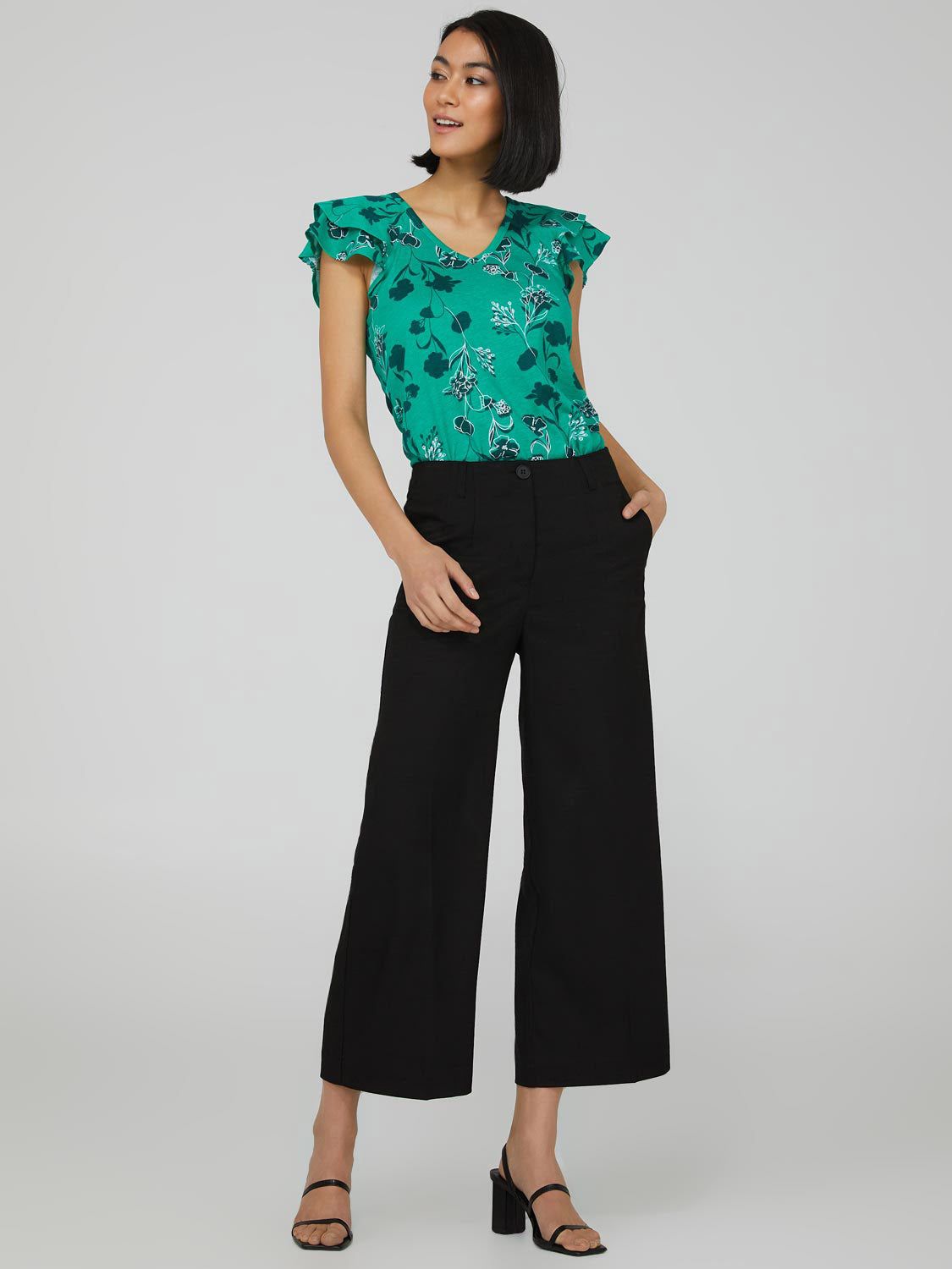 High Rise Culotte Pants sold by Suzy Shier product image thumbnail 2