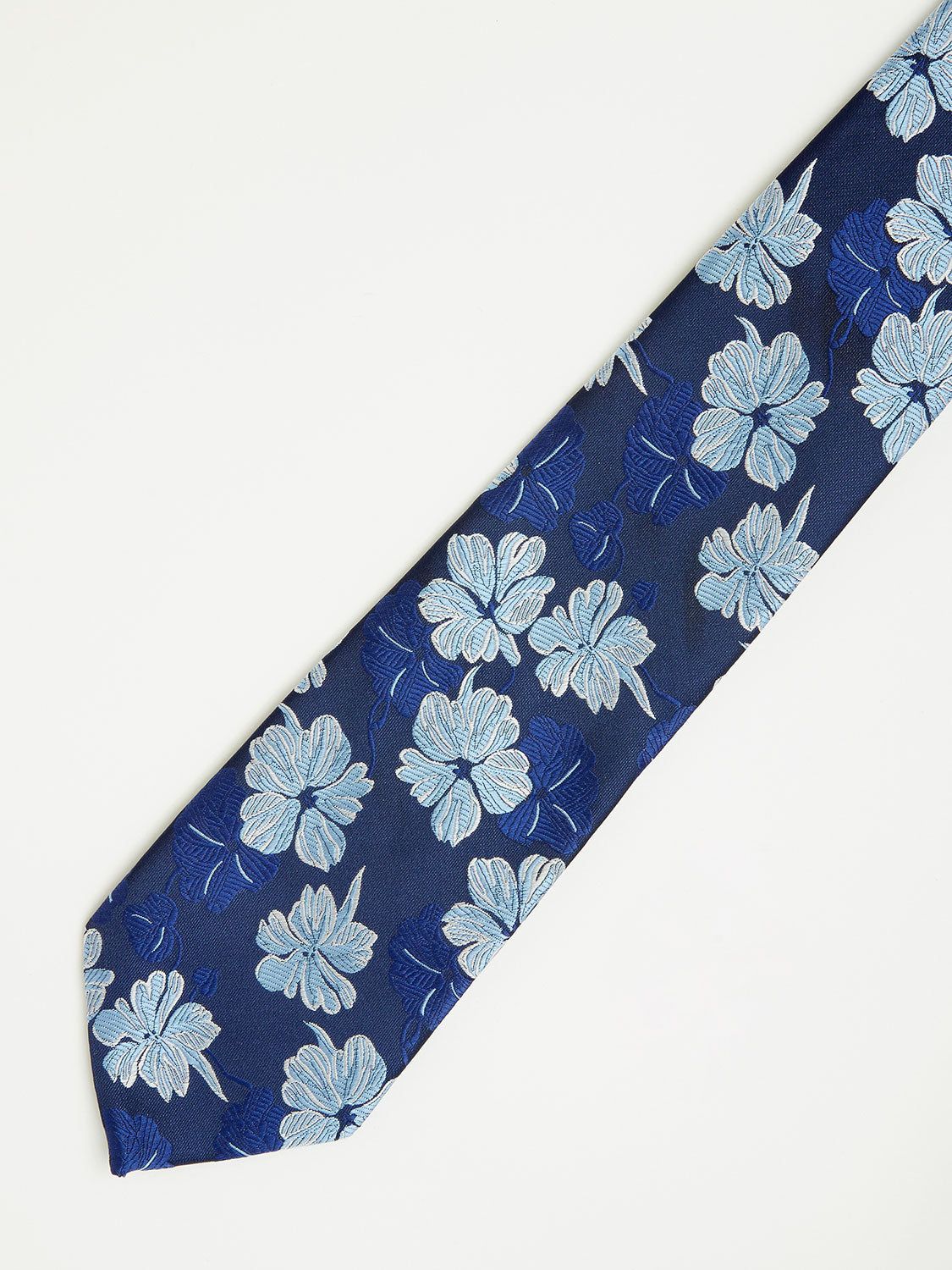Large Print Floral Tie sold by Suzy Shier product image thumbnail 2