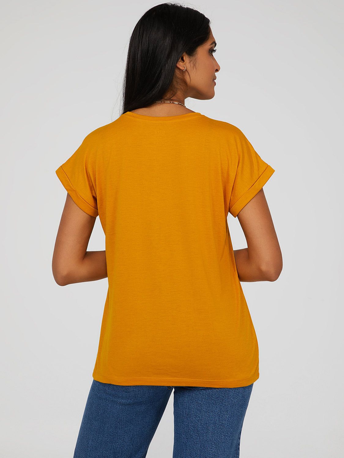 Cuffed Dolman Sleeve T-Shirt sold by Suzy Shier product image thumbnail 16