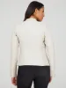 Collarless Faux Leather Jacket sold by Suzy Shier
