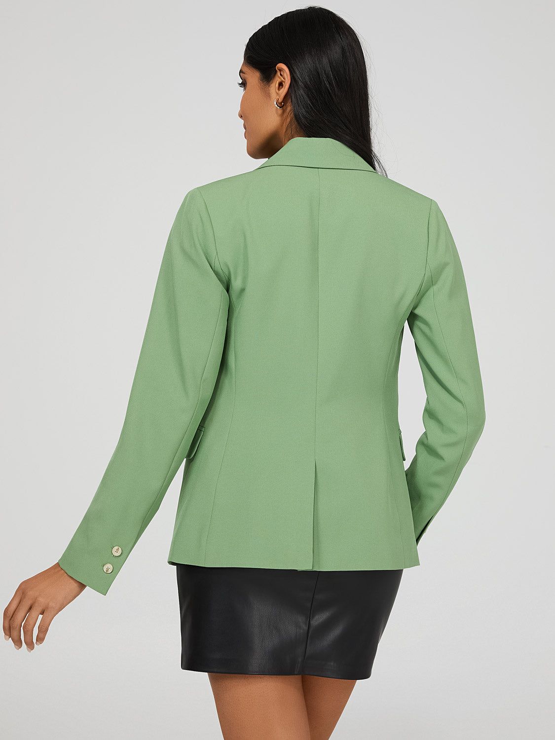 Classic Fit Two Button Blazer sold by Suzy Shier product image thumbnail 8