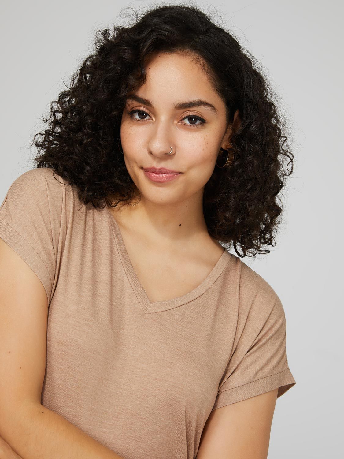 Short Cuffed Dolman Sleeve Top sold by Suzy Shier product image thumbnail 6