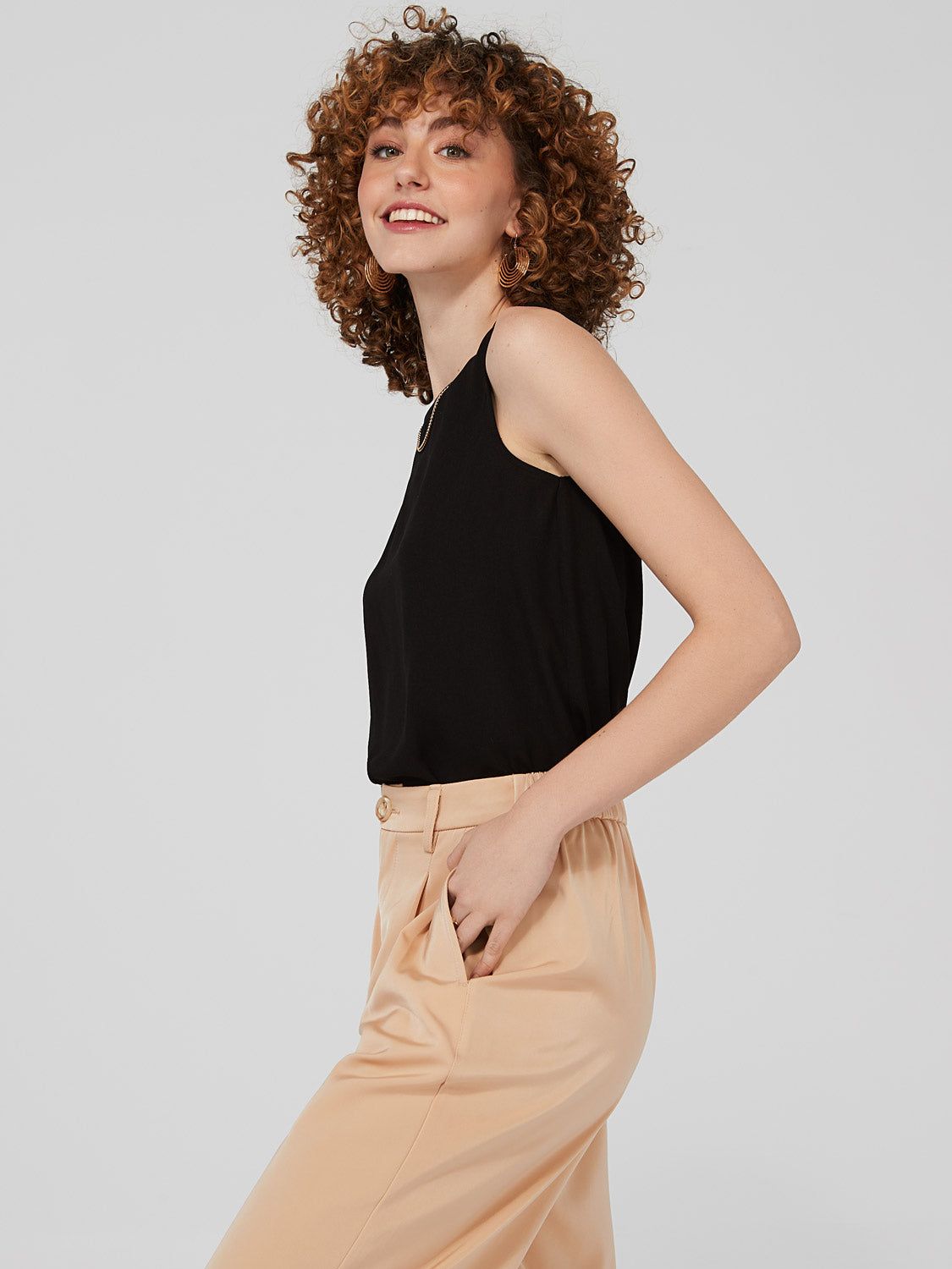 Sleeveless Crepe Chiffon Top sold by Suzy Shier product image thumbnail 7