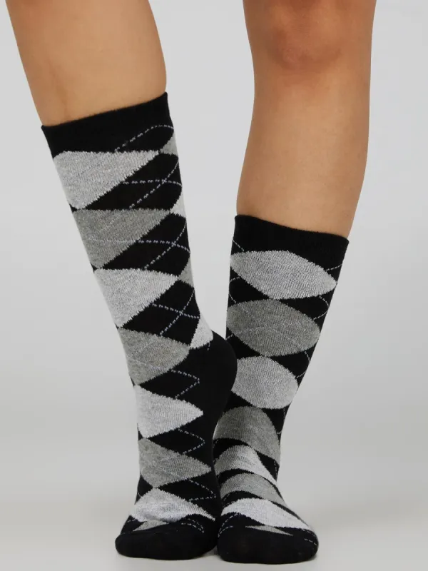 Argyle Crew Socks sold by Suzy Shier