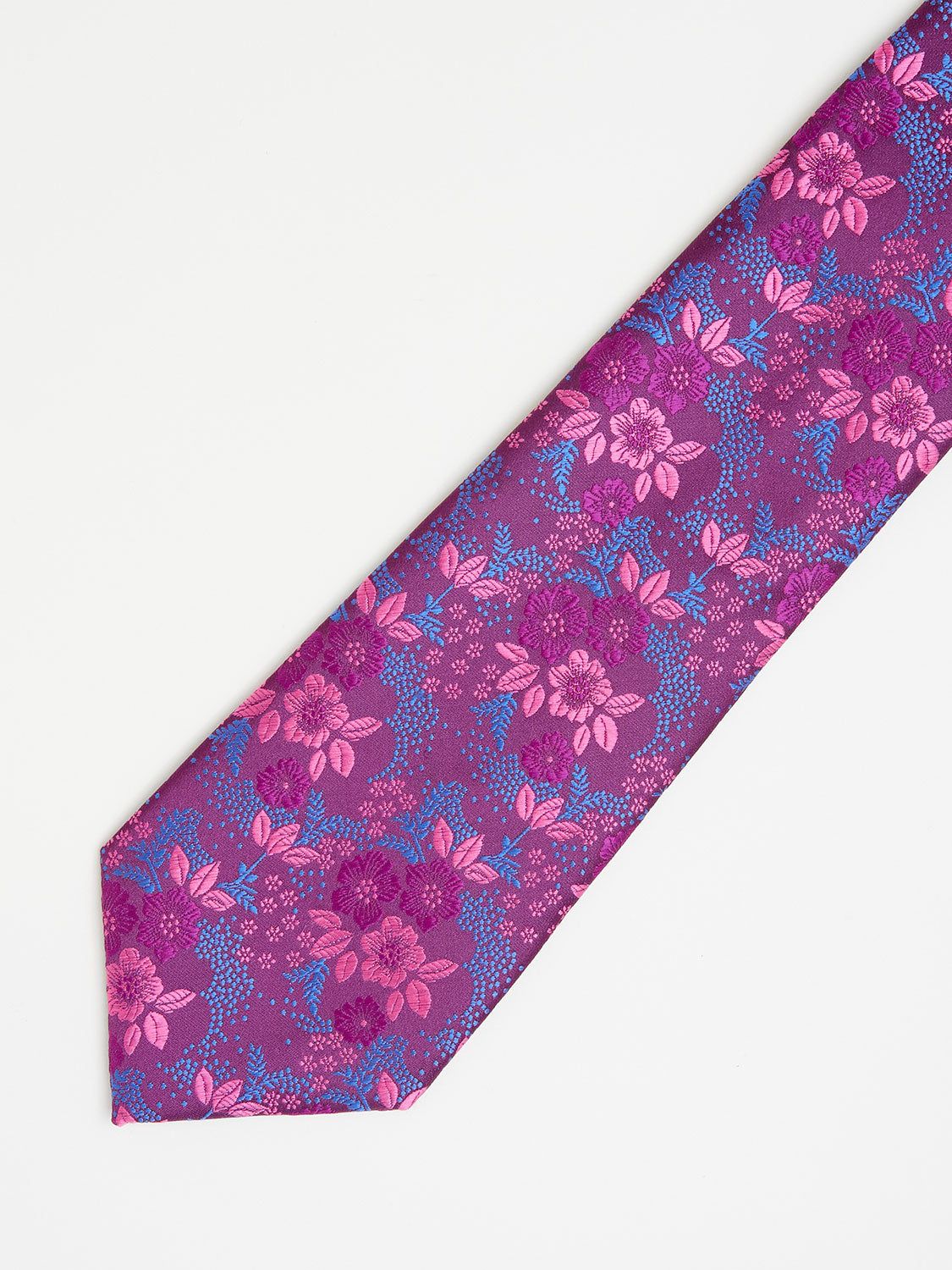 Vibrant Floral Tie sold by Suzy Shier product image thumbnail 2