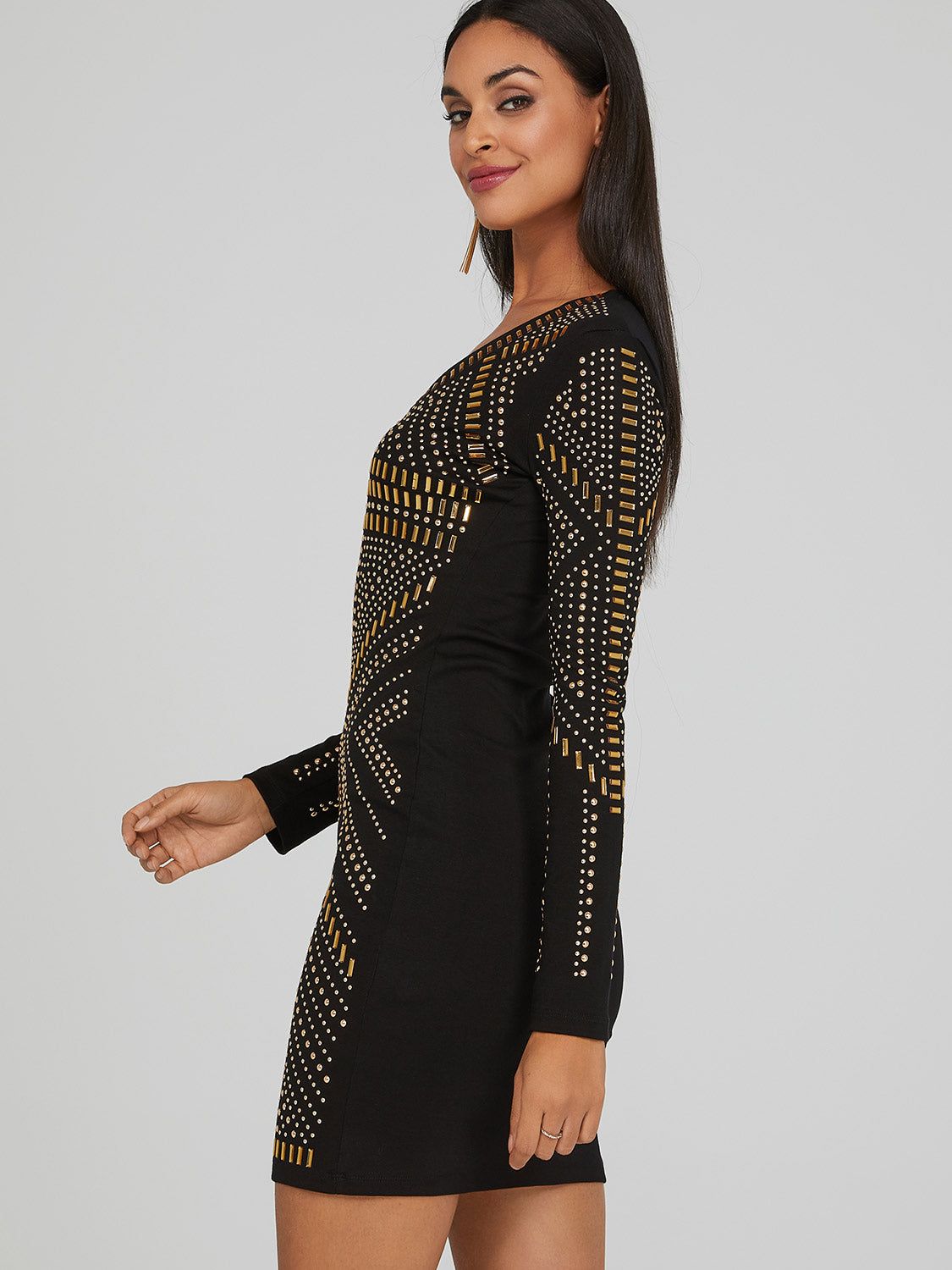 Embellished Mini Dress sold by Suzy Shier product image thumbnail 3