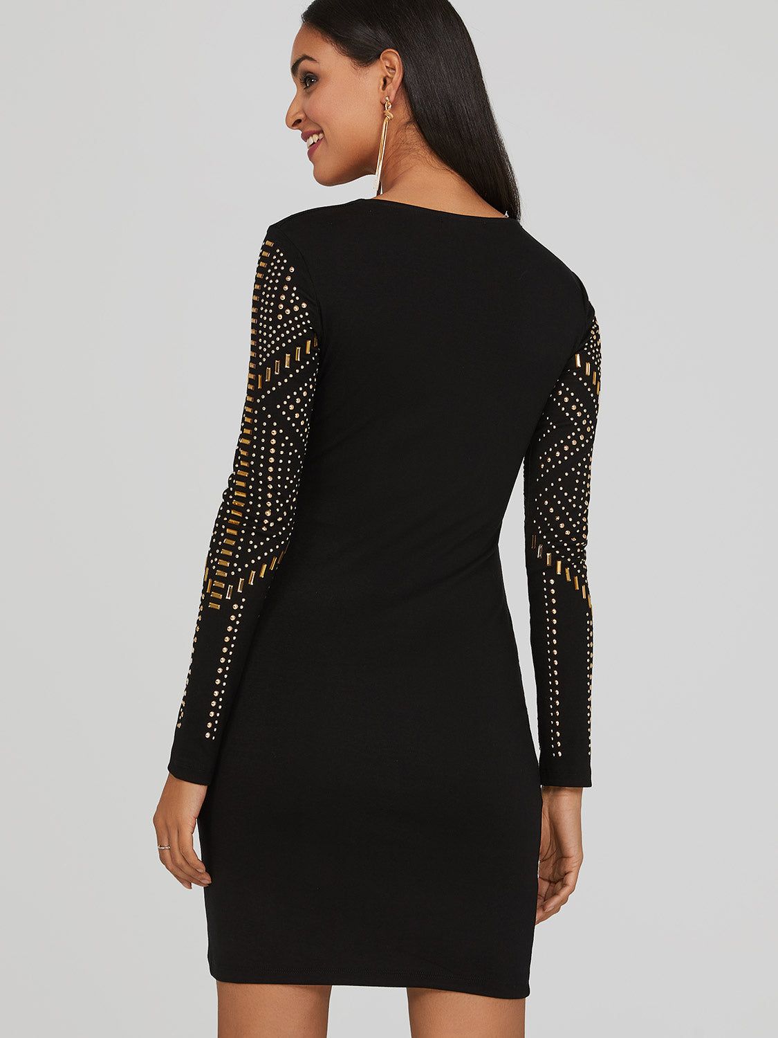 Embellished Mini Dress sold by Suzy Shier product image thumbnail 4