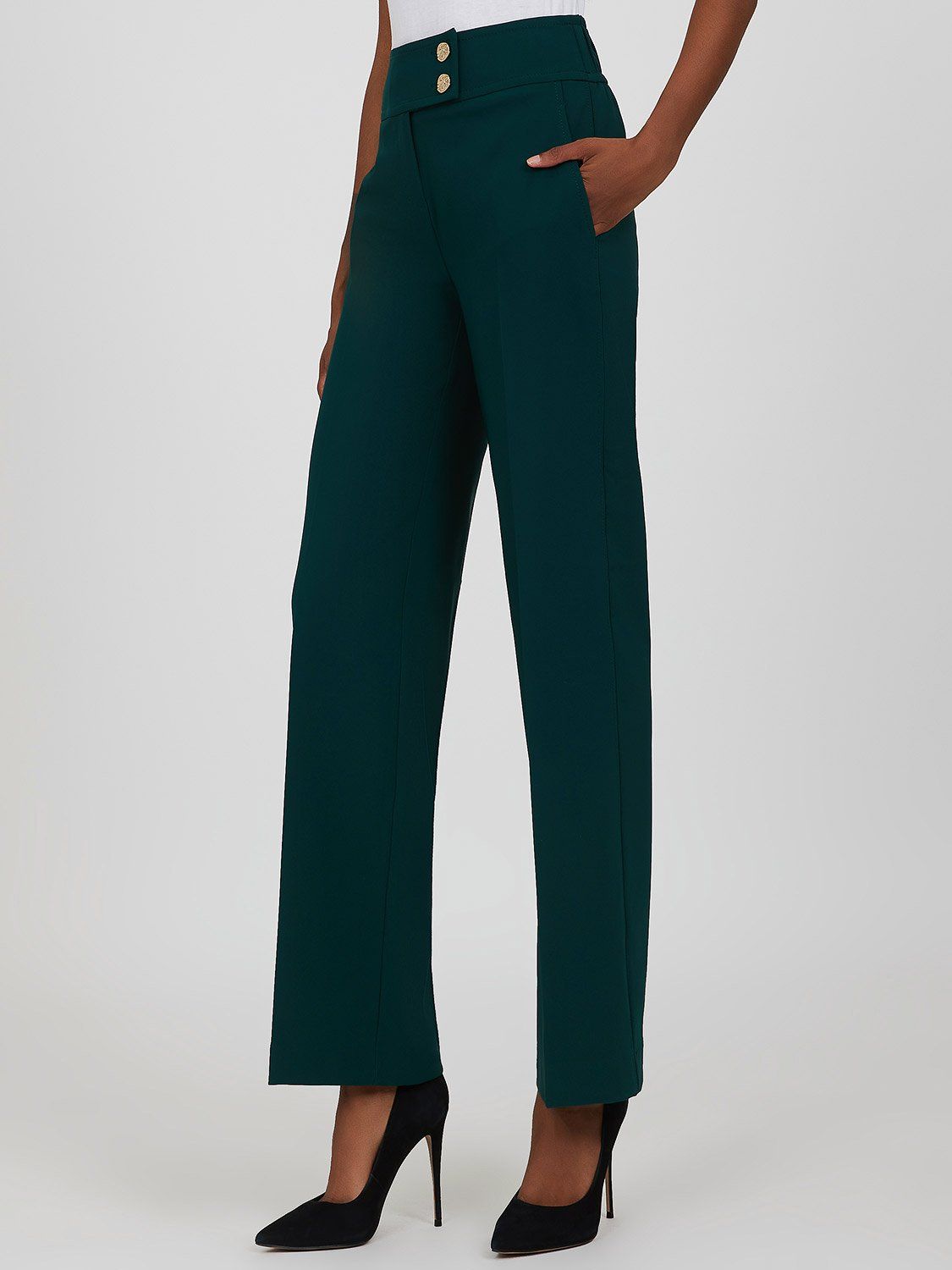 High Waist Wide Leg Pant sold by Suzy Shier product image thumbnail 3