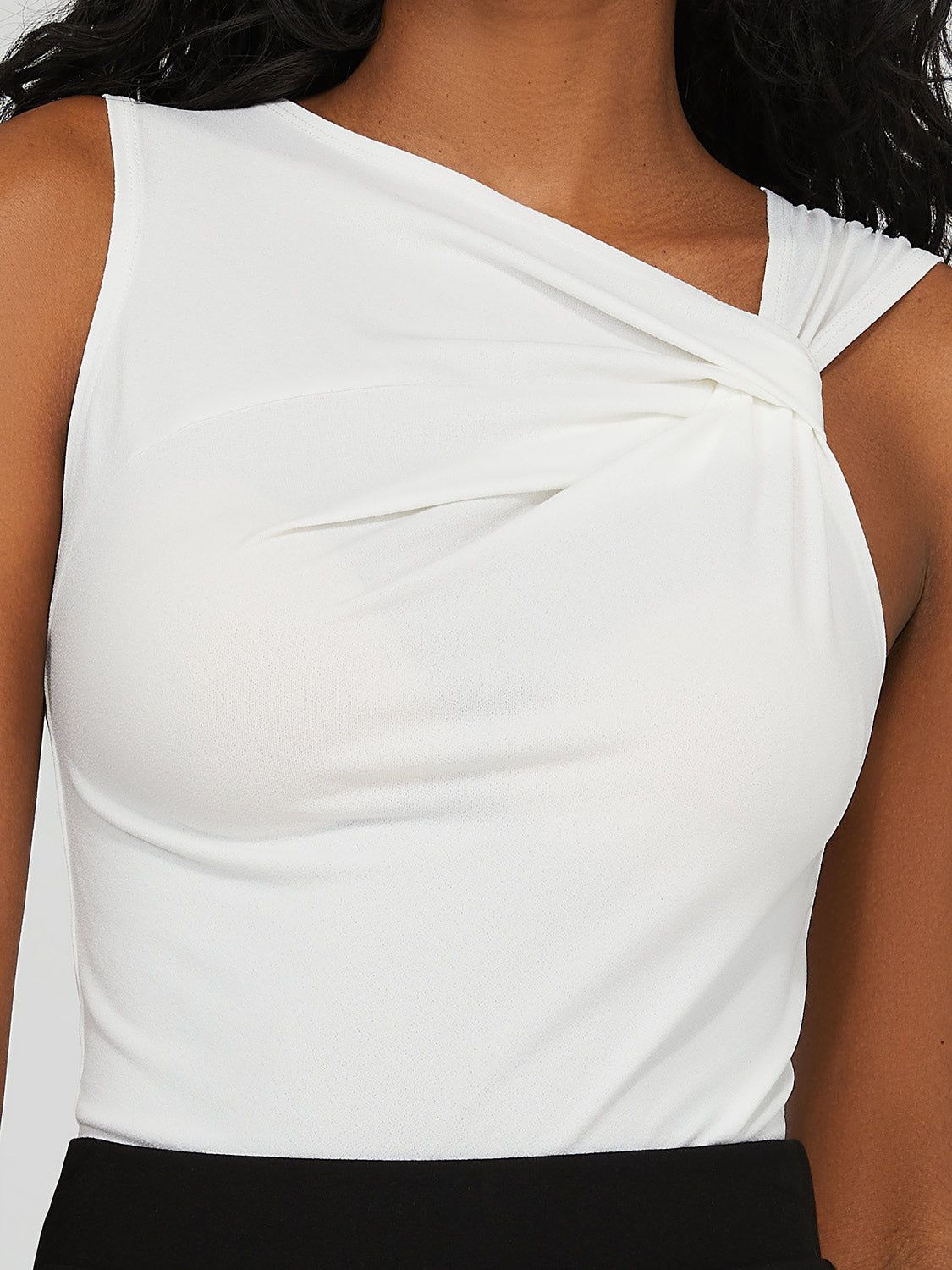 Sleeveless Knotted Neckline Top sold by Suzy Shier product image thumbnail 6