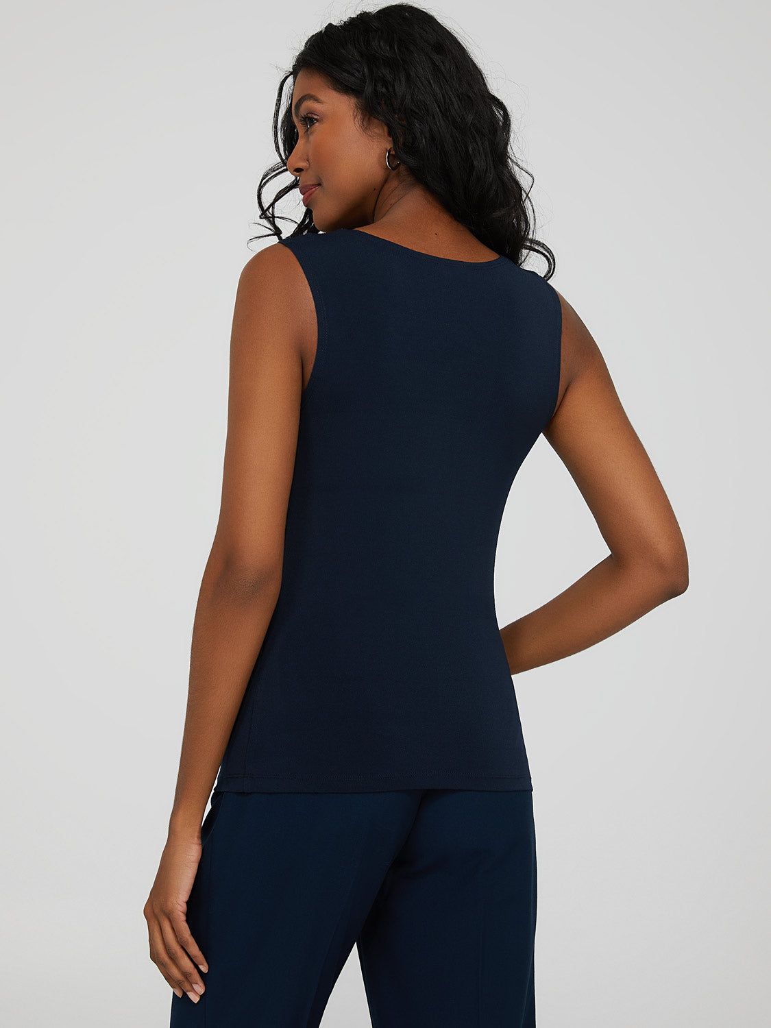 Sleeveless Knotted Neckline Top sold by Suzy Shier product image thumbnail 17