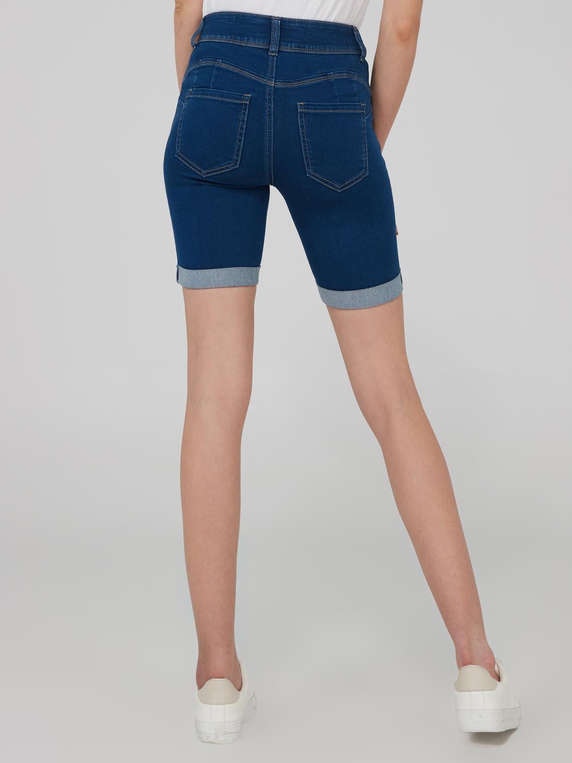 High Rise Bermuda Jean Shorts sold by Suzy Shier product image thumbnail 8