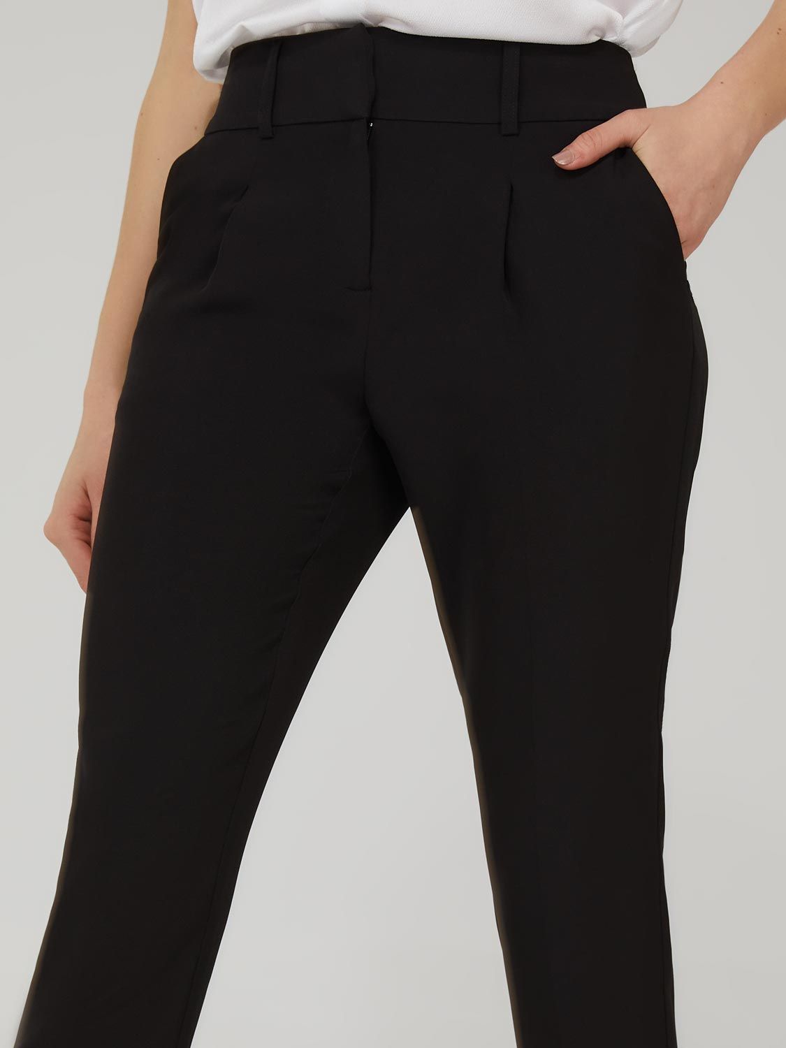 Pleated Front Trousers With Pockets sold by Suzy Shier product image thumbnail 9