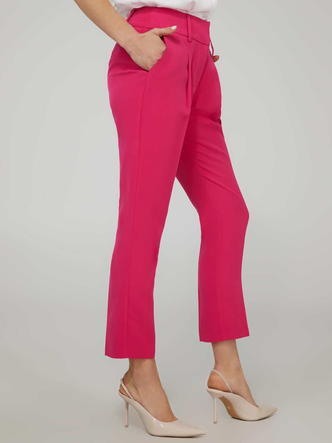 Pleated Front Trousers With Pockets sold by Suzy Shier product image thumbnail 6