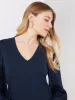 V-Neck Top With Chiffon Balloon Sleeves sold by Suzy Shier