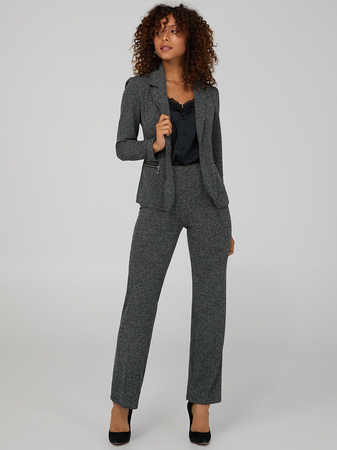 One-Button Blazer sold by Suzy Shier