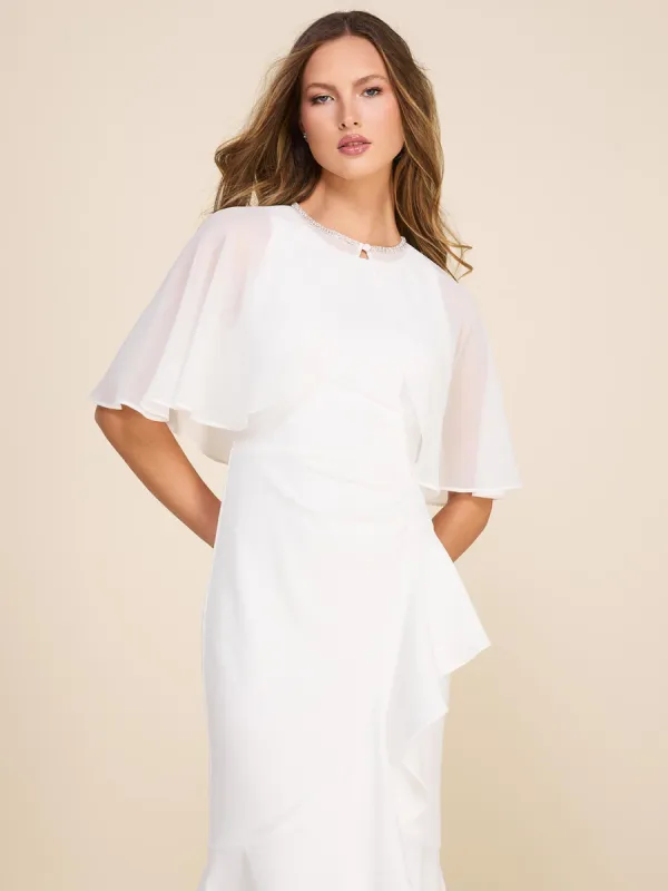 Chiffon Cape Cover-Up sold by Suzy Shier