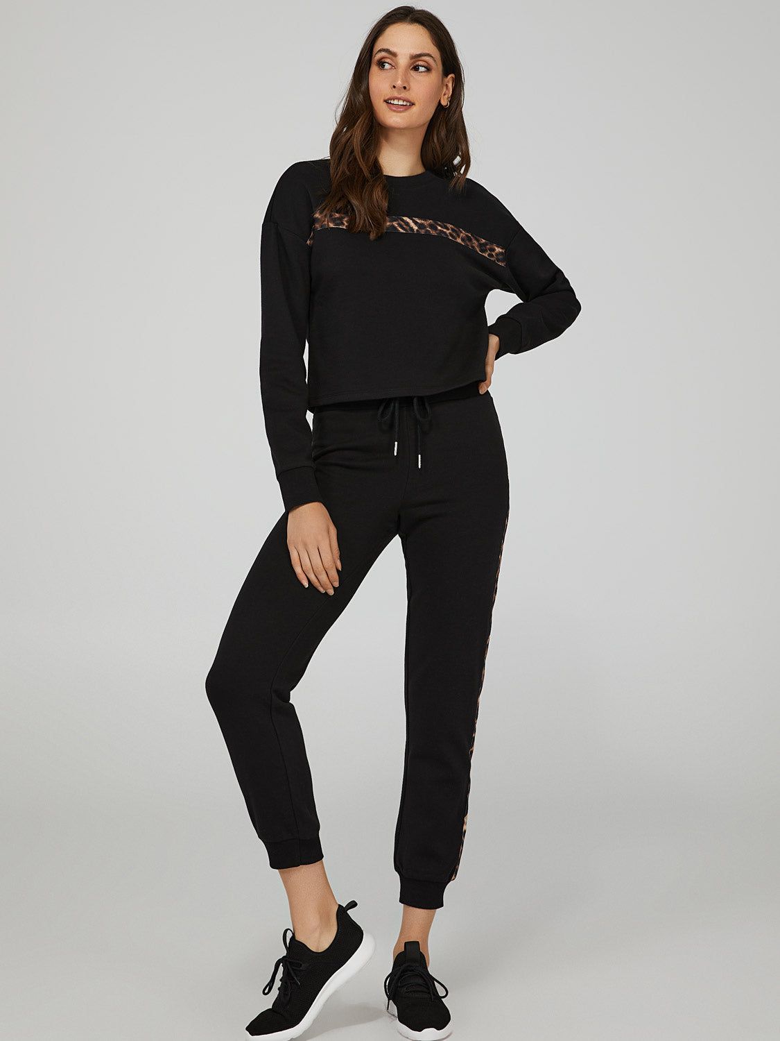 Animal Trim Joggers sold by Suzy Shier