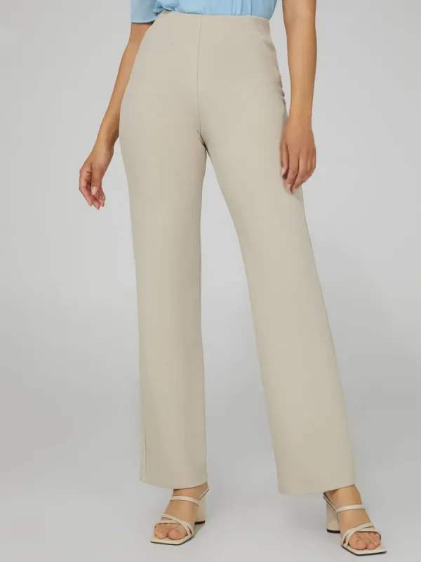 Classic Rise Wide Leg Pull-On Pants sold by Suzy Shier