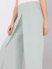 Palazzo Pants With Smocked Waistband sold by Suzy Shier