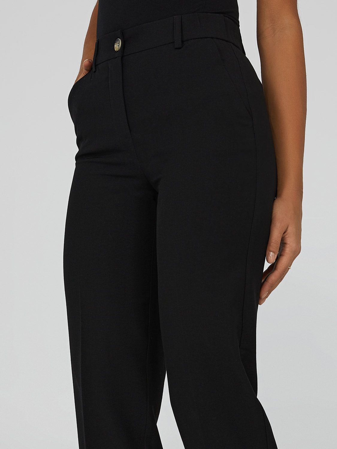 High Rise Zip-Front Trousers sold by Suzy Shier product image thumbnail 2