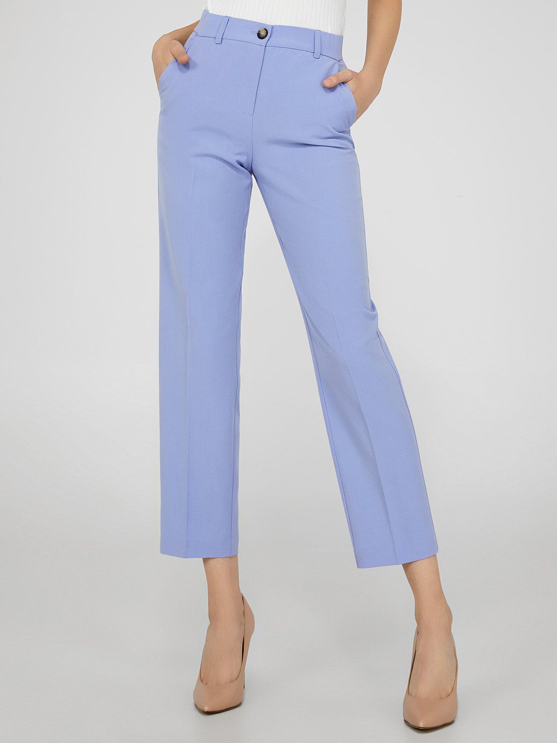 High Rise Zip-Front Trousers sold by Suzy Shier product image thumbnail 6