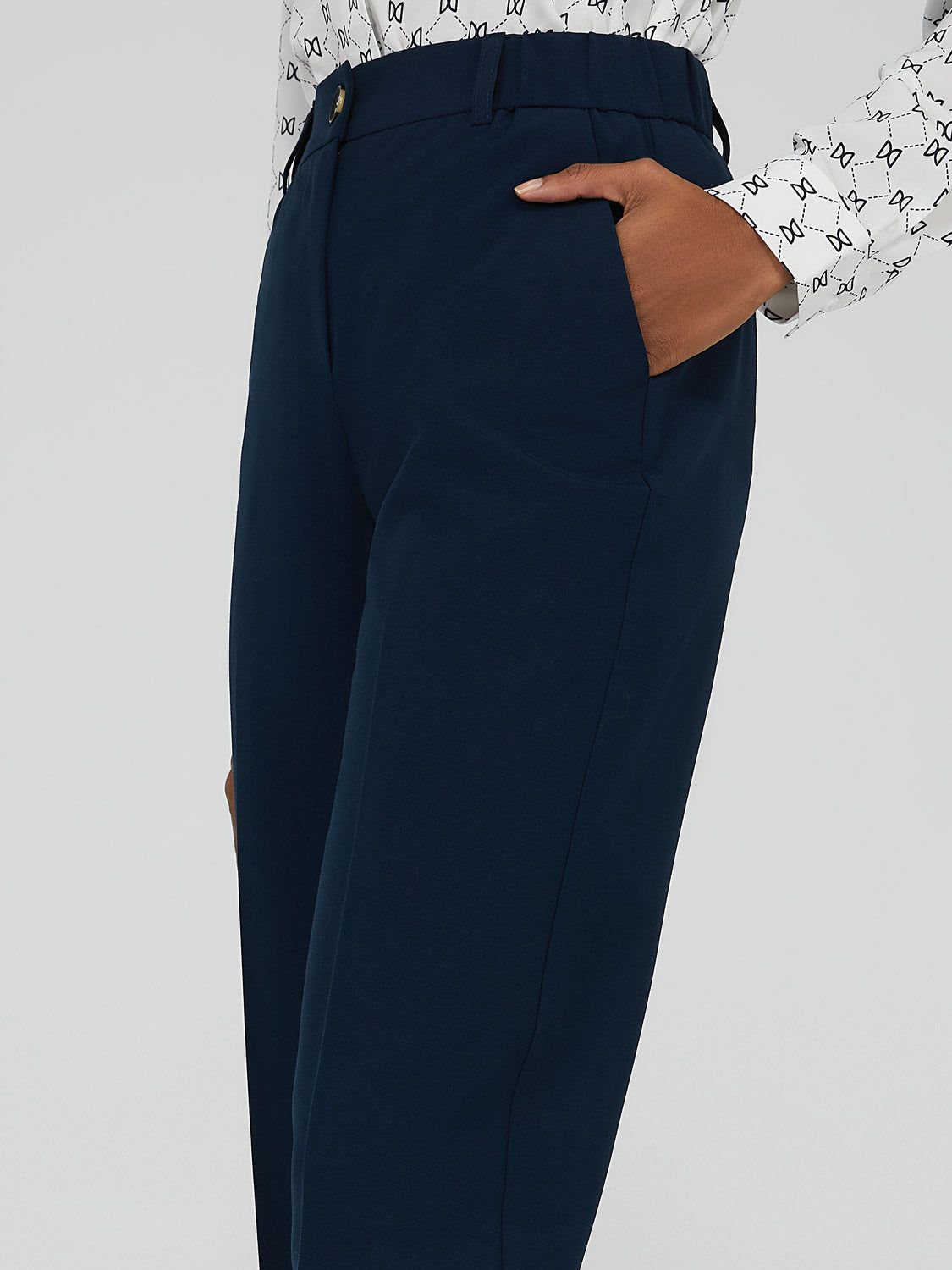 High Rise Zip-Front Trousers sold by Suzy Shier product image thumbnail 15