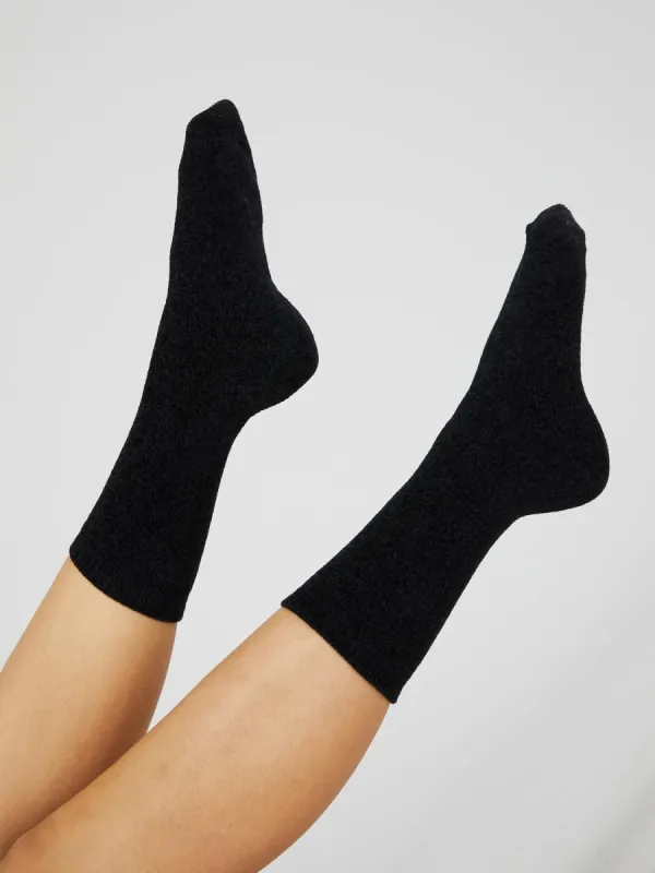 2-Pack of Nordic Print Chenille Socks sold by Suzy Shier