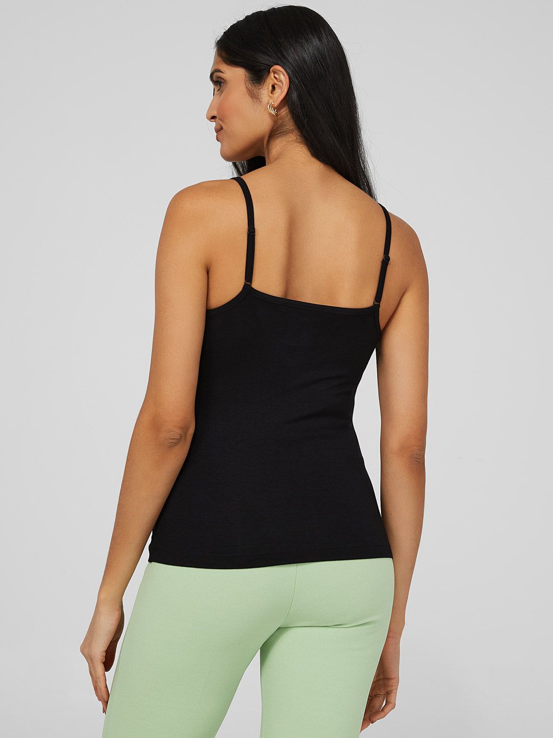 Lace Trim V-Neck Tank Top sold by Suzy Shier product image thumbnail 17