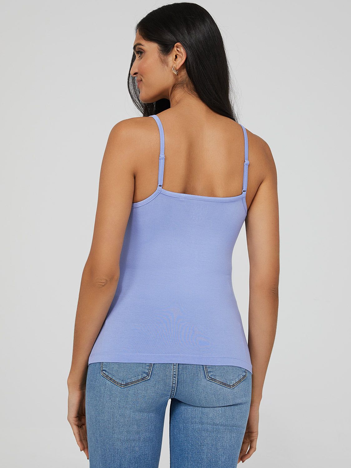 Lace Trim V-Neck Tank Top sold by Suzy Shier product image thumbnail 11