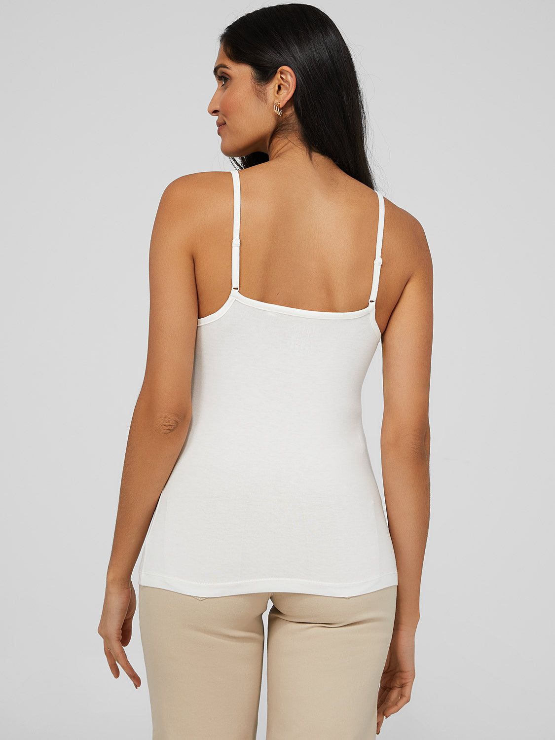 Lace Trim V-Neck Tank Top sold by Suzy Shier product image thumbnail 23