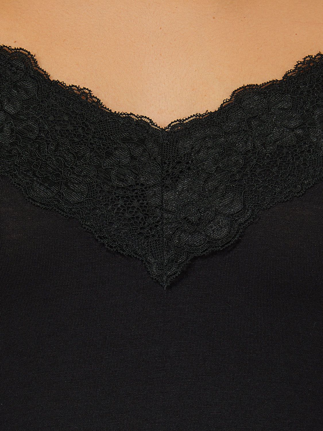 Lace Trim V-Neck Tank Top sold by Suzy Shier product image thumbnail 18