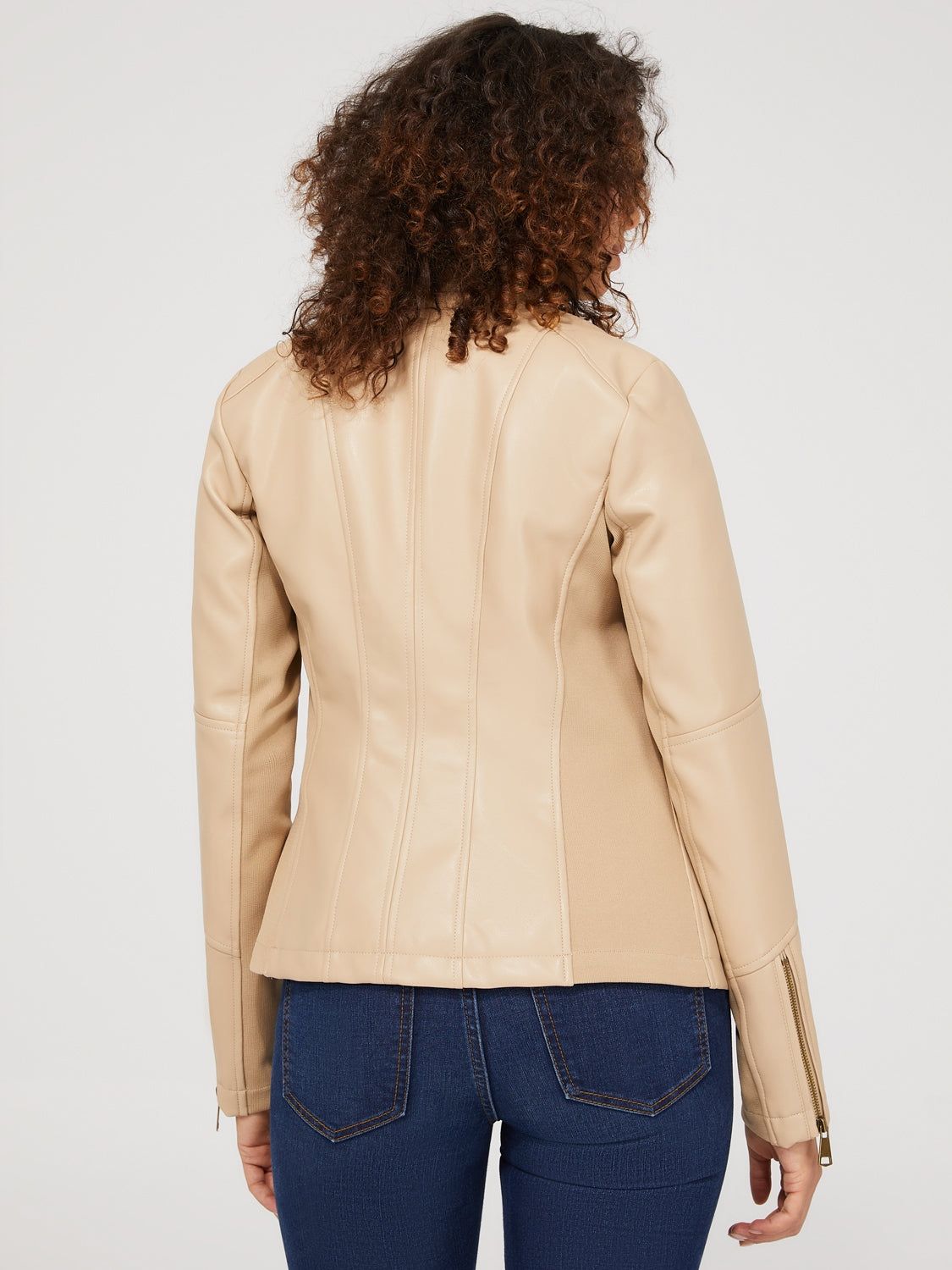 Faux Leather Jacket sold by Suzy Shier product image thumbnail 4