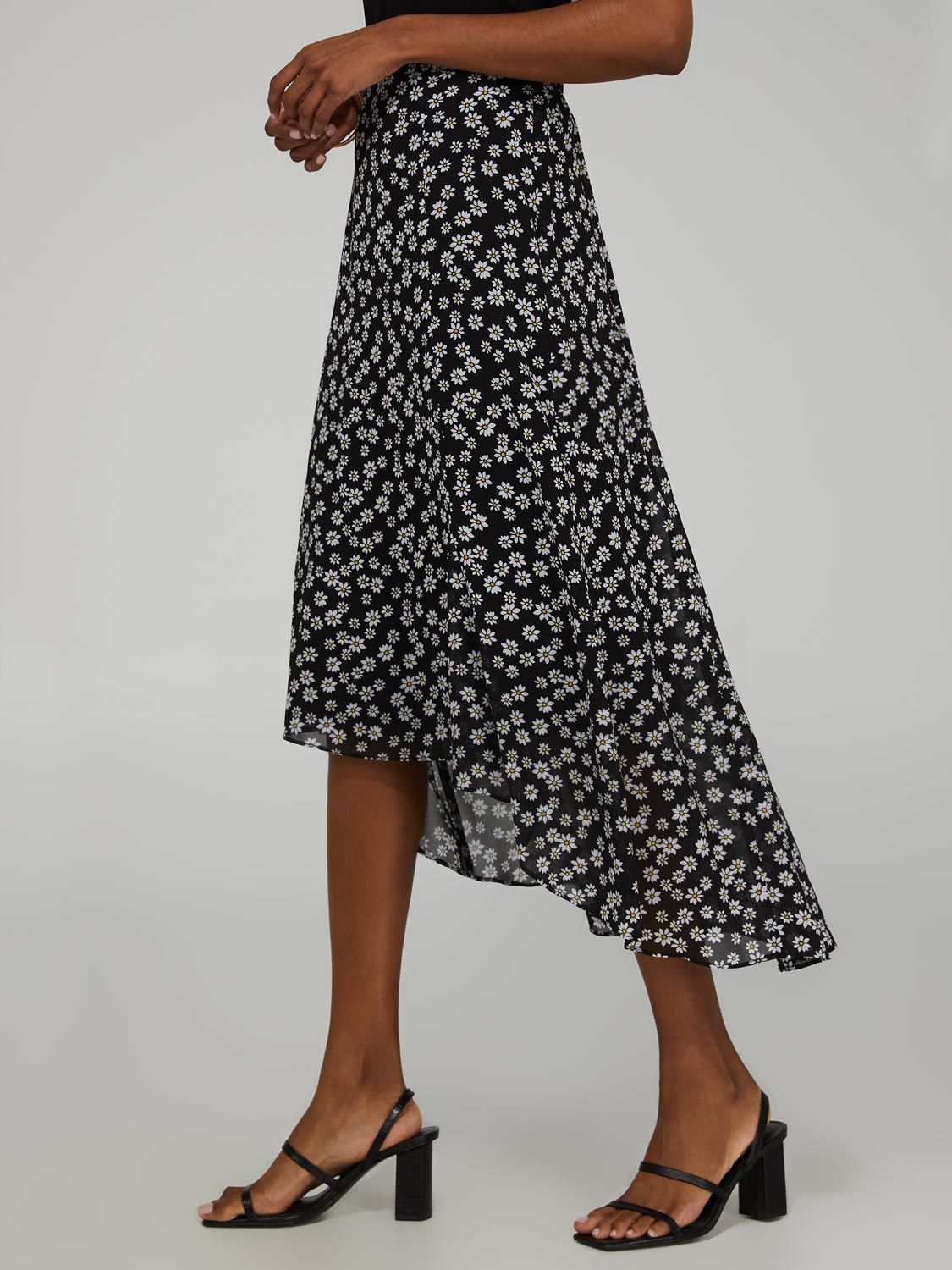 High-Low Pull-On Skirt sold by Suzy Shier product image thumbnail 4