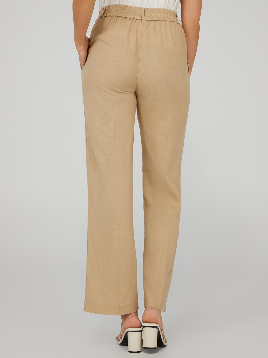 Linen Wide Leg Pants sold by Suzy Shier product image thumbnail 8