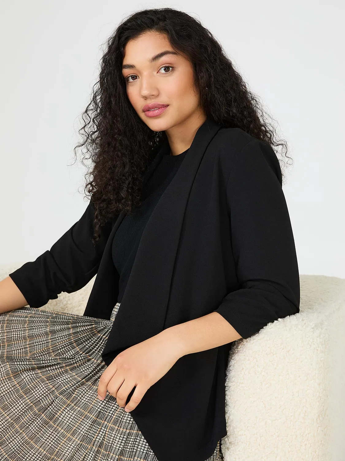 Cascading Open Kimono sold by Suzy Shier product image thumbnail 2