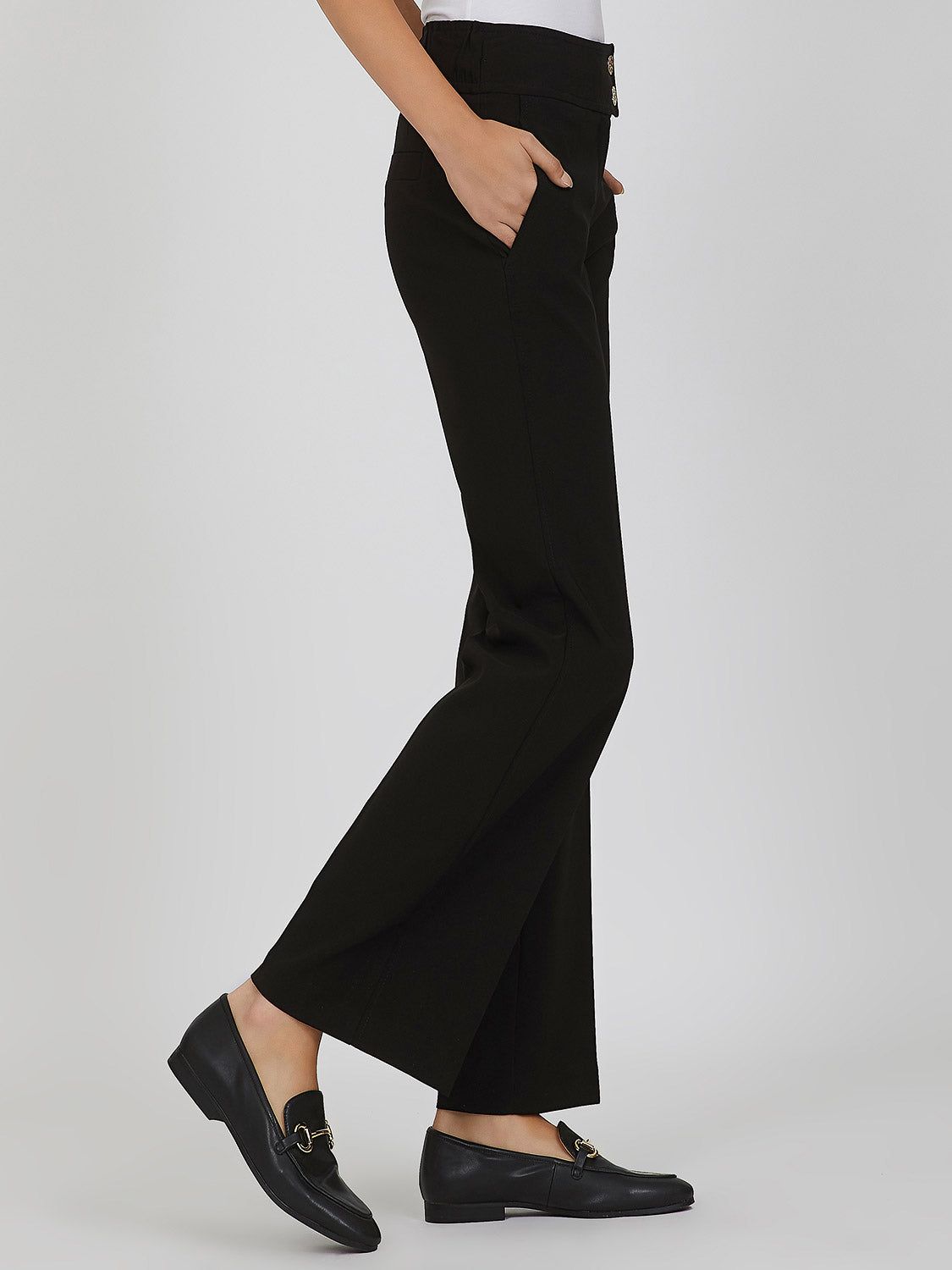 High Waist Wide Leg Pant sold by Suzy Shier product image thumbnail 3