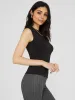 Sleeveless Crew Neck Top sold by Suzy Shier