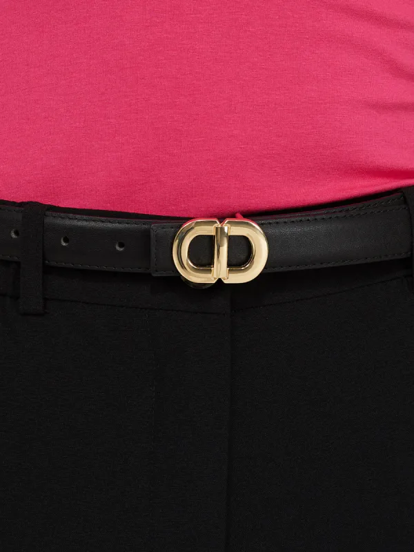 Double Horseshoe Buckle Belt sold by Suzy Shier