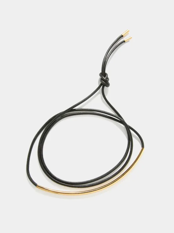 Gold Metal Detail Wrap Belt sold by Suzy Shier